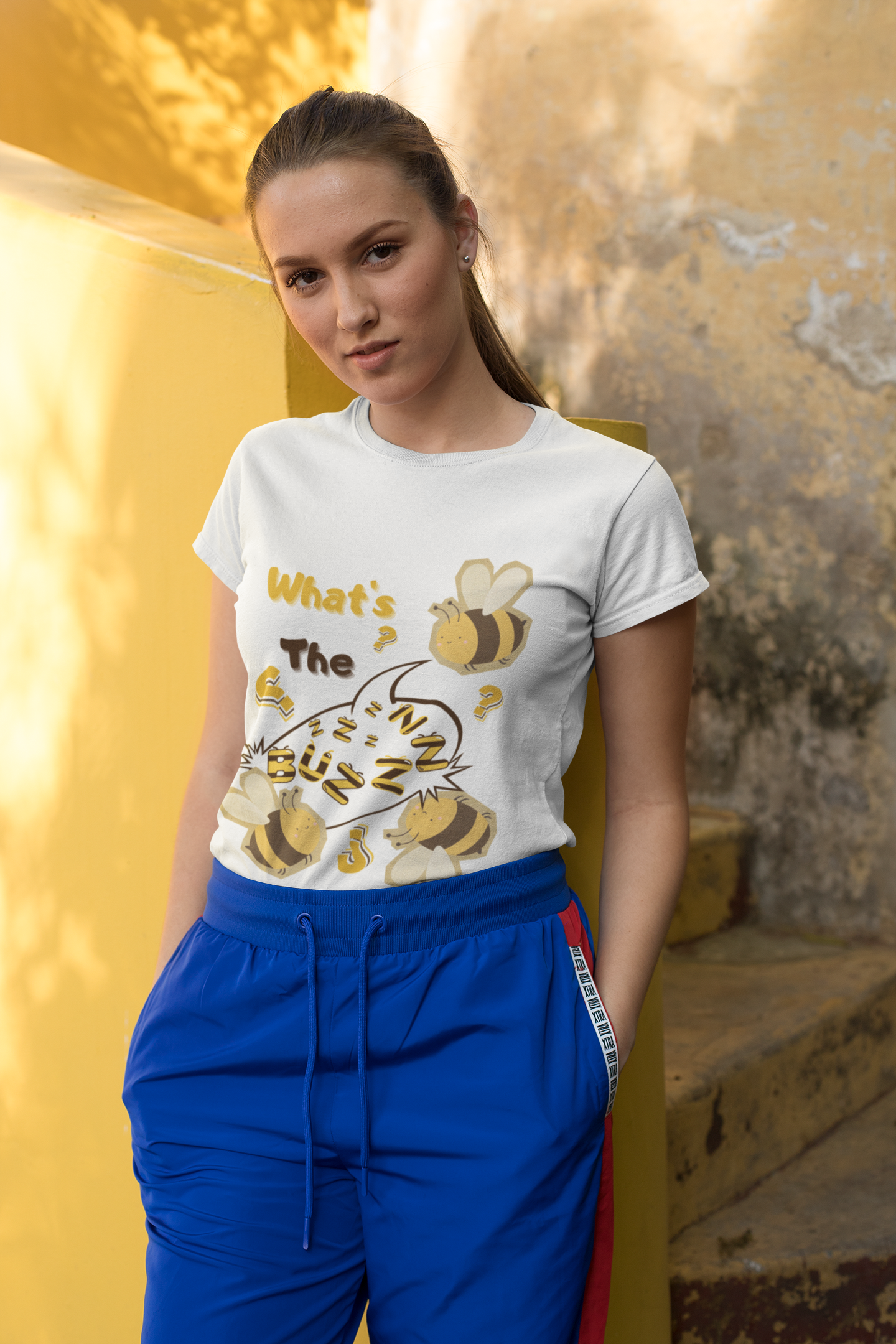 What's The Buzzzz? -Unisex Premium t-shirt